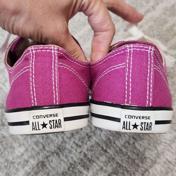Converse women's Chuck Taylor All Star low tops purple size 7 - Picture 7 of 10